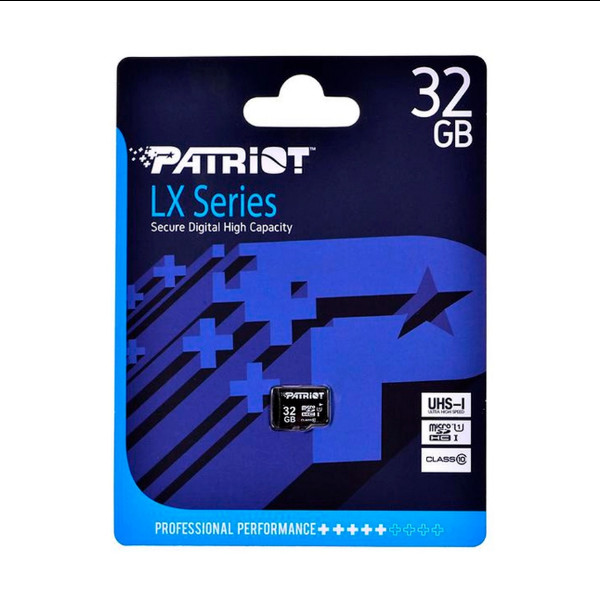 Карта пам'яті Patriot LX Series, 32Gb, micro SDHC UHS-1, class 10 - 2