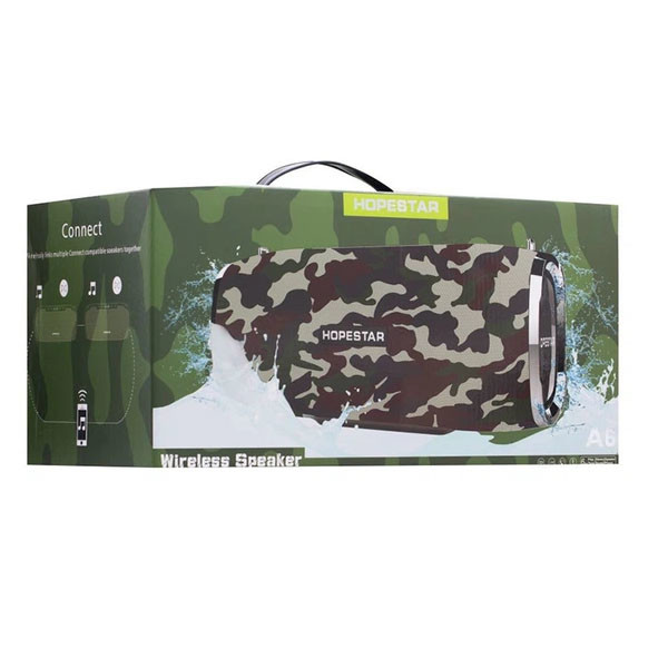 Портативна колонка Hopestar A6 Party, Camuflage Green - 2