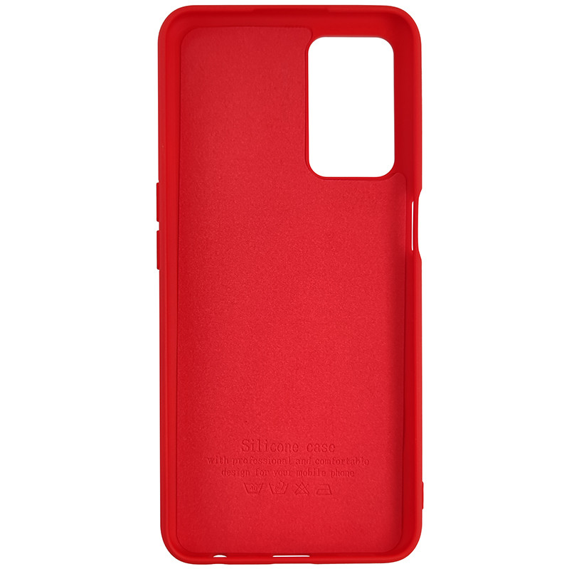 Чохол Silicone Case for Oppo A54 Red (14) - 3