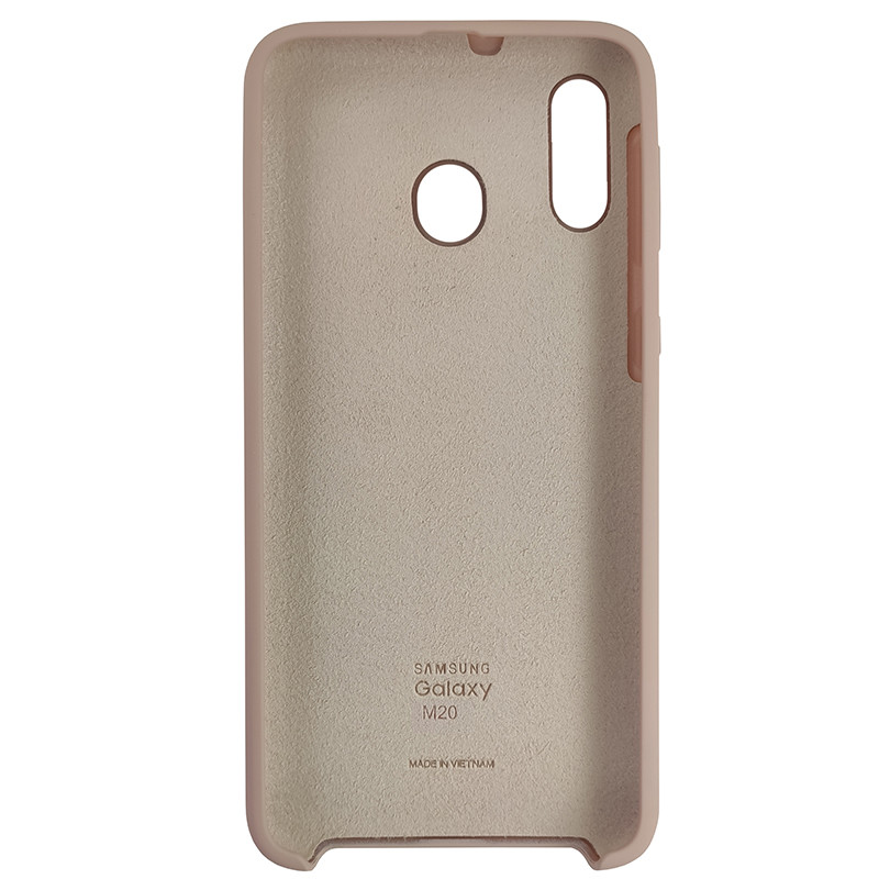 Чохол Silicone Case for Samsung M20 Sand Pink (19) - 3