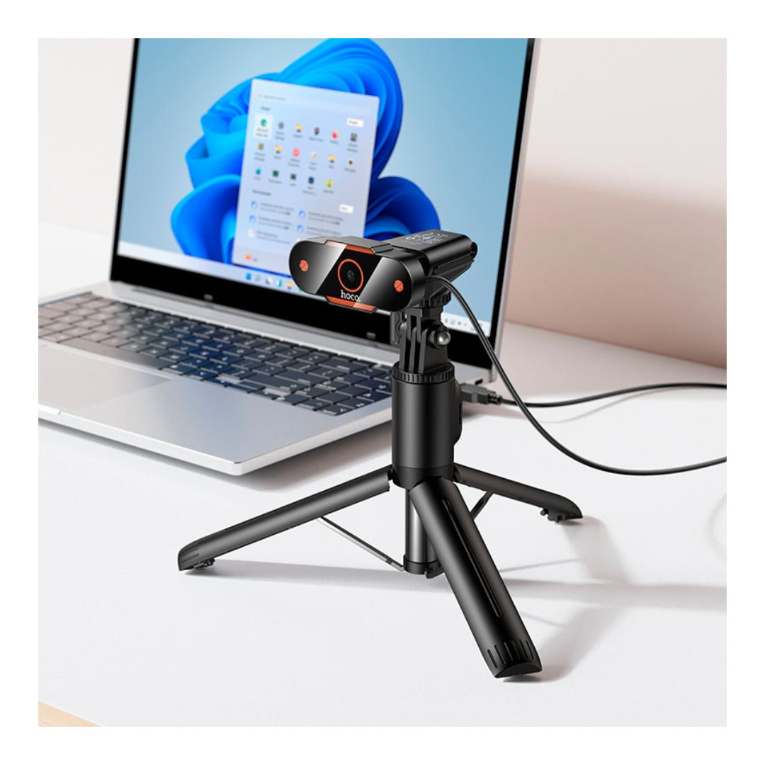 Веб-камера Hoco D101, Black - 7