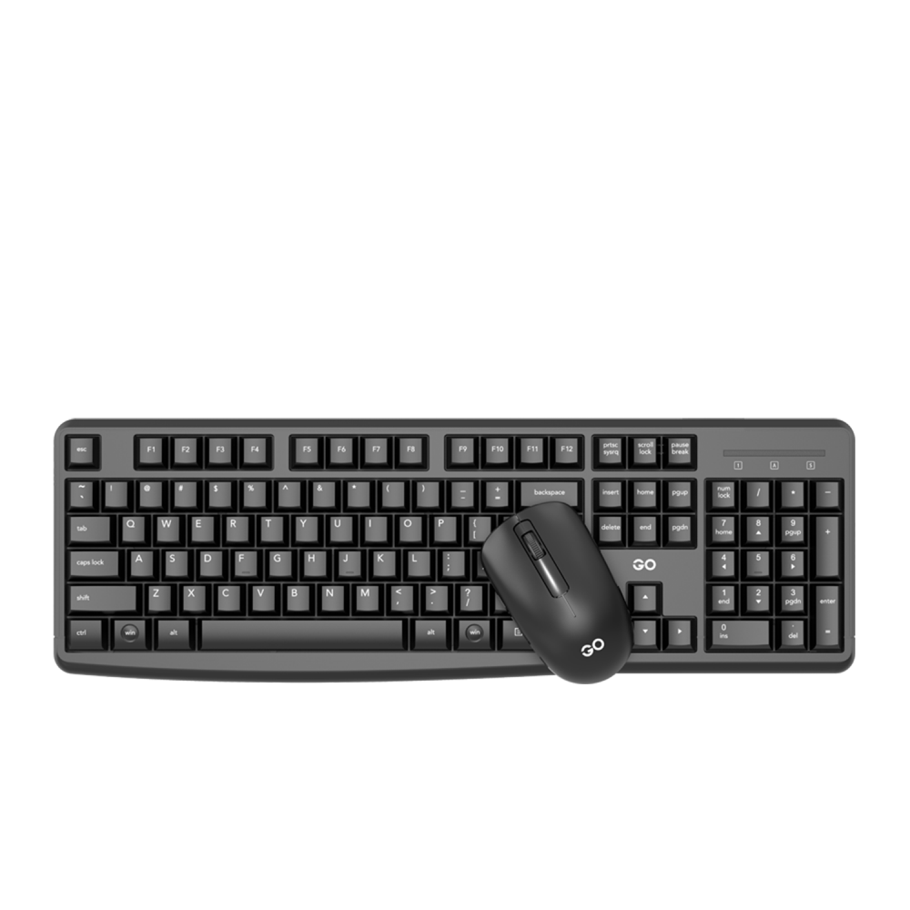 Безпровідна клавіатура і миша Fantech WK894 Black - 1