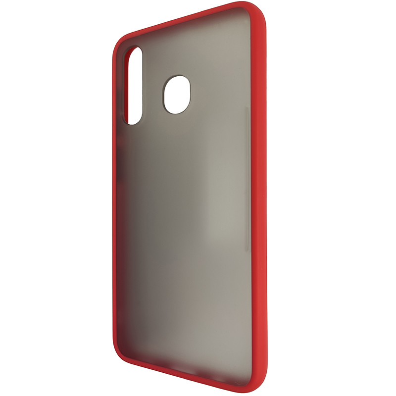 Чехол Totu Copy Gingle Series for Samsung A20/A30 Red+Black - 2
