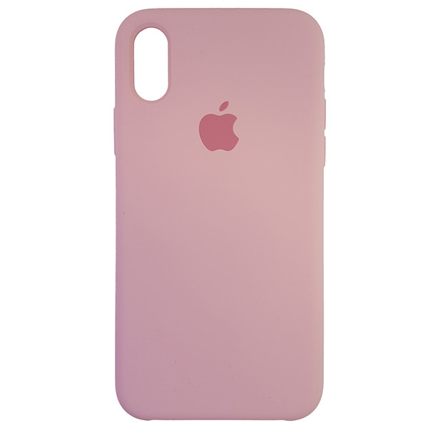 Чохол Copy Silicone Case iPhone X/XS Light Pink (6) - 3