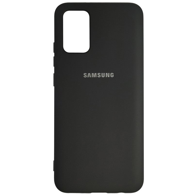 Чохол Silicone Case for Samsung A02s Black (18) - 1