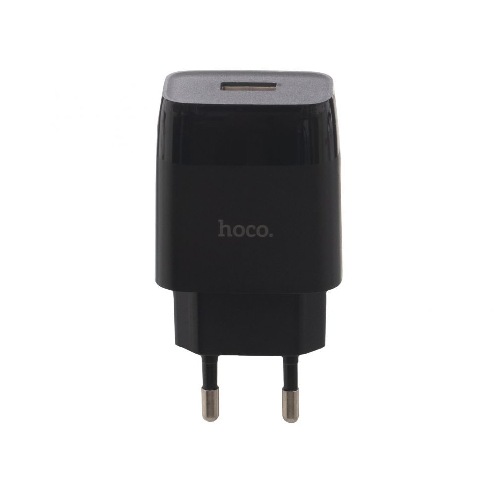 Мережевий Зарядний Пристрій Hoco C72A, Cable Micro, Black - 2