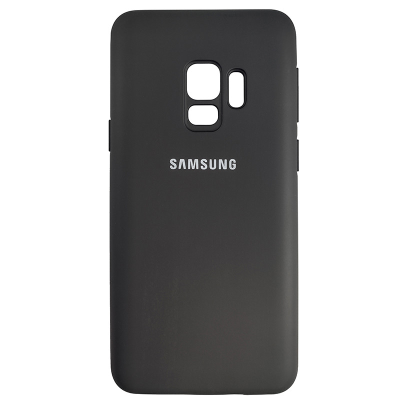 Чохол Silicone Case for Samsung S9 Black (18) - 1