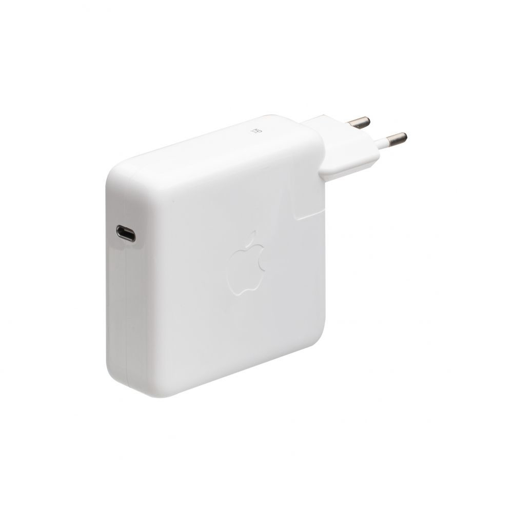 Мережевий зарядний пристрій для Macbook, Cable Type-C to Type-C, PD 87W, White - 4