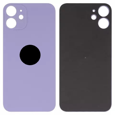 Задня кришка для iPhone 12 mini, Big Hole, Purple - 1