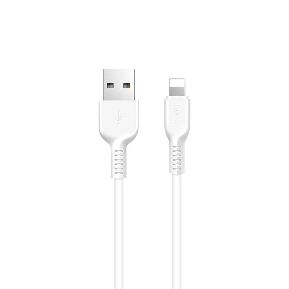 Кабель Hoco X20, Lightning, 3m, 2.4A, White - 1