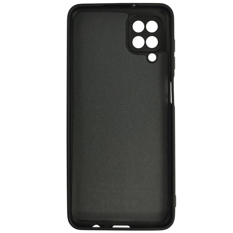 Чохол Silicone Case for Samsung A12\M12 Black (18) - 3