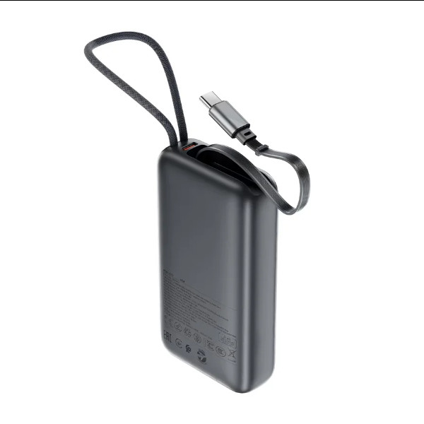 Універсальна мобільна батарея Acefast M32, 35W, Cable Type-C, 10000mAh, Metal Gray - 3