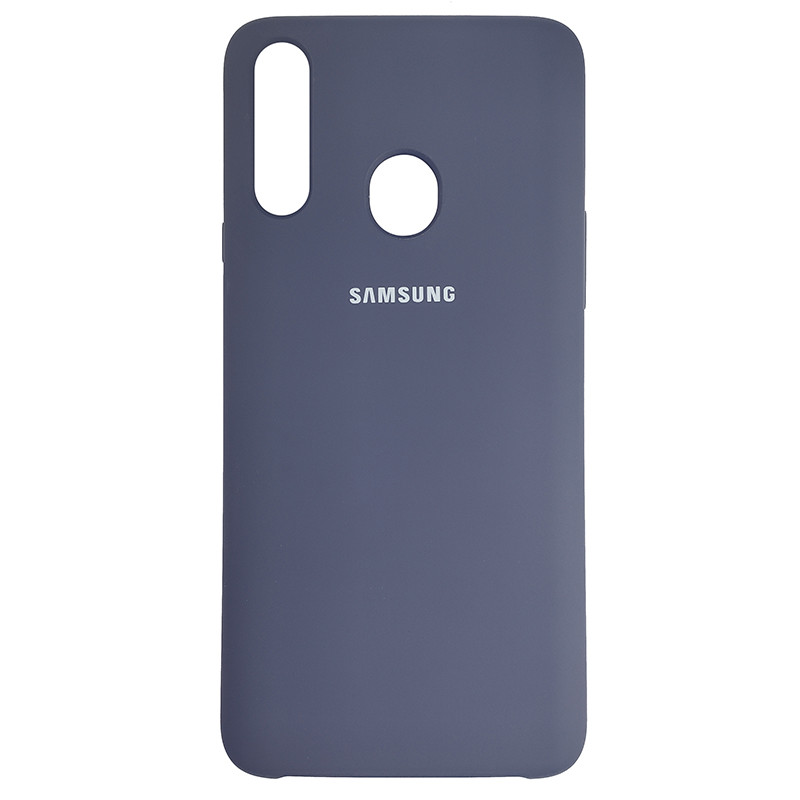 Чохол Silicone Case for Samsung A20s Midnight - 1
