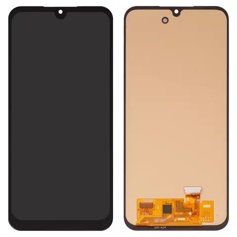 Дисплейний модуль для Samsung A245 Galaxy A24, High Copy, Small OLED, Black - 1