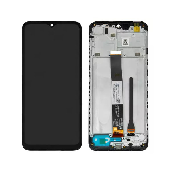 Дисплейний модуль для Xiaomi Redmi 10A, з рамкою, Original PRC, Black - 1