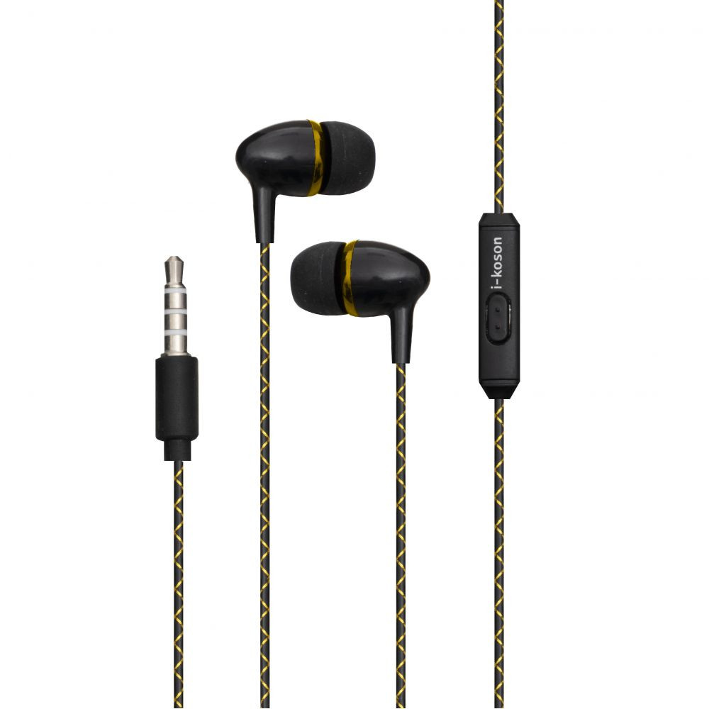 Гарнітура i-Koson i-S3 Black-Gold - 1