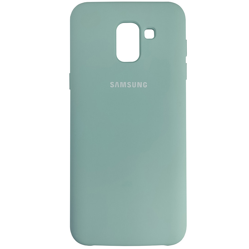 Чохол Silicone Case for Samsung J600 Light blue (17) - 1