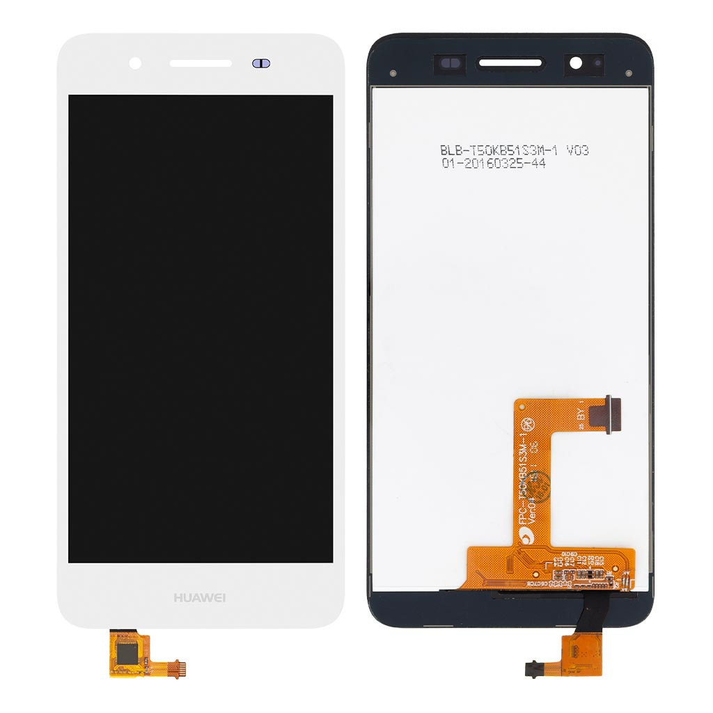 Дисплейний модуль Huawei GR3 2015, P8 Lite Smart (TAG-L01), Enjoy 5s, Original PRC, White - 1