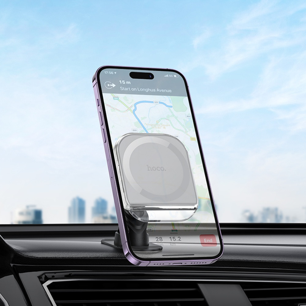 Автотримач Hoco H43 магнітний,Gray - 2
