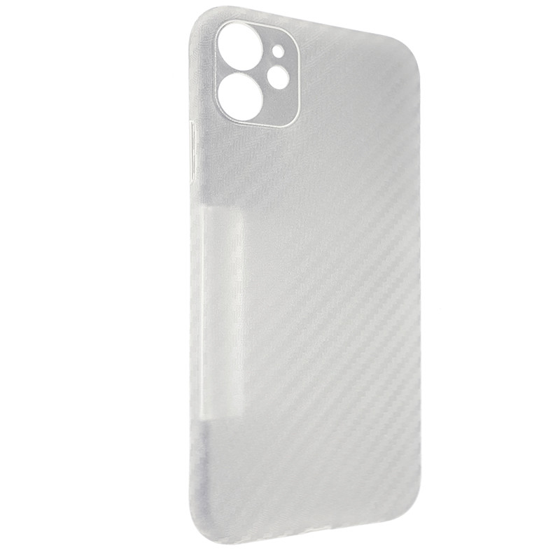 Чохол Anyland Carbon Ultra thin для Apple iPhone 11 Clear - 1
