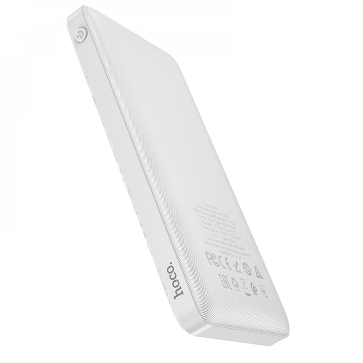 Універсальна мобільна батарея Hoco J72 Easy, 10000 mAh, White - 2