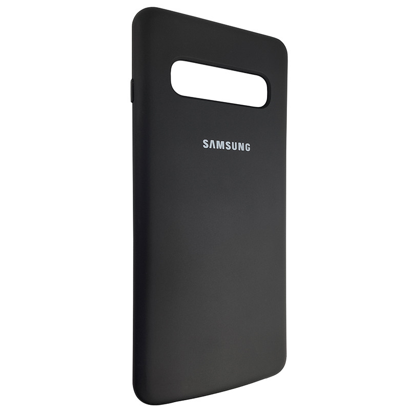 Чохол Silicone Case for Samsung S10  Black (18) - 2