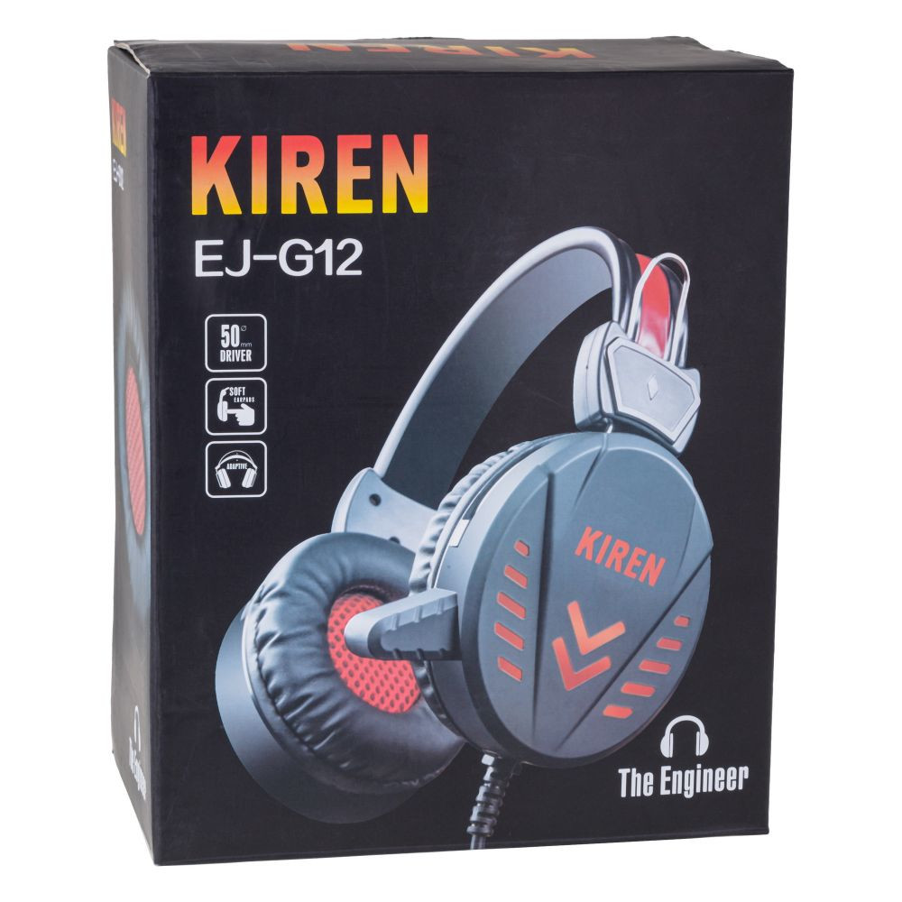 Гарнітура PC JEQANG Kiren EJ-G12 Black - 2