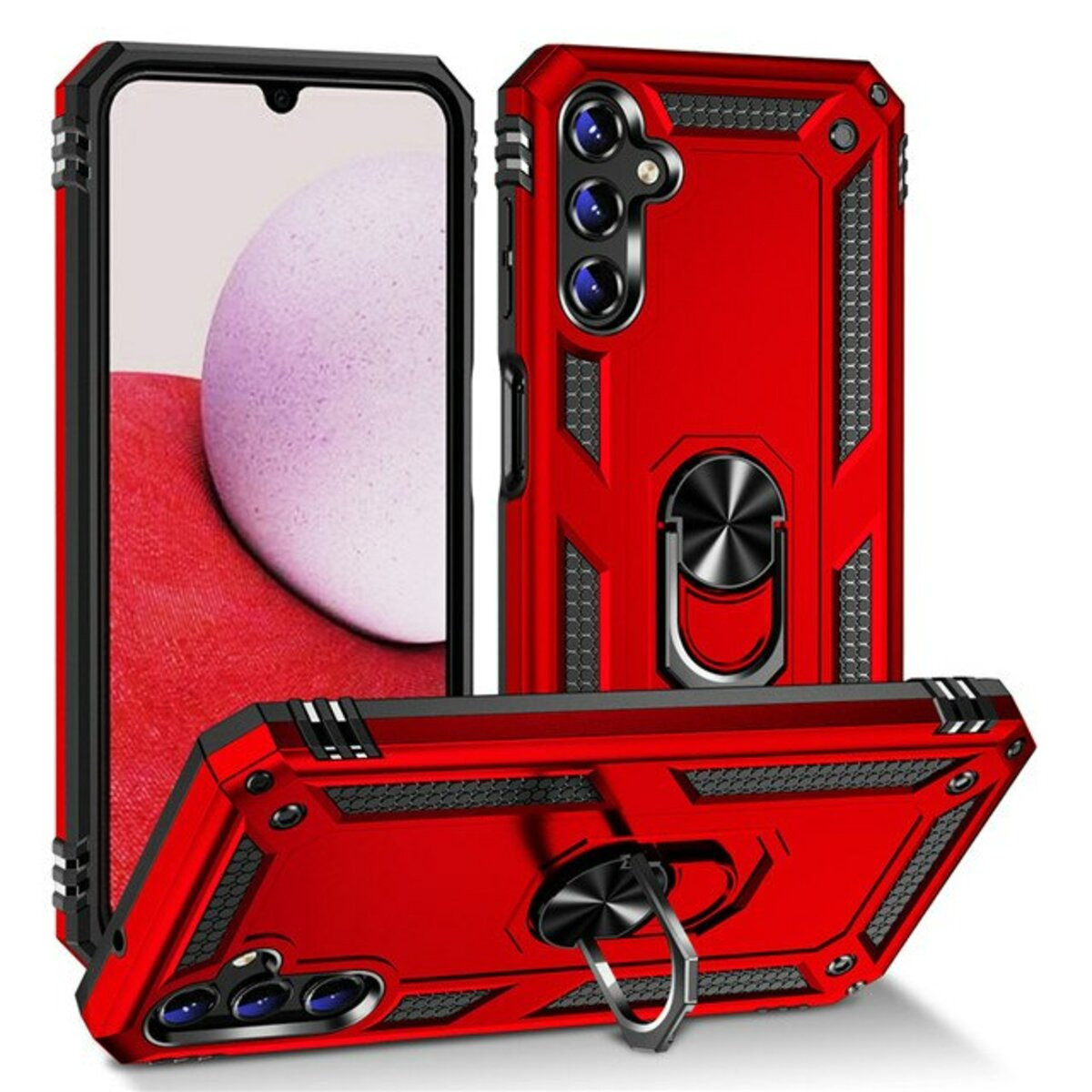 Чохол Cosmic Robot Ring for Samsung Galaxy A14 4G/5G Red - 1