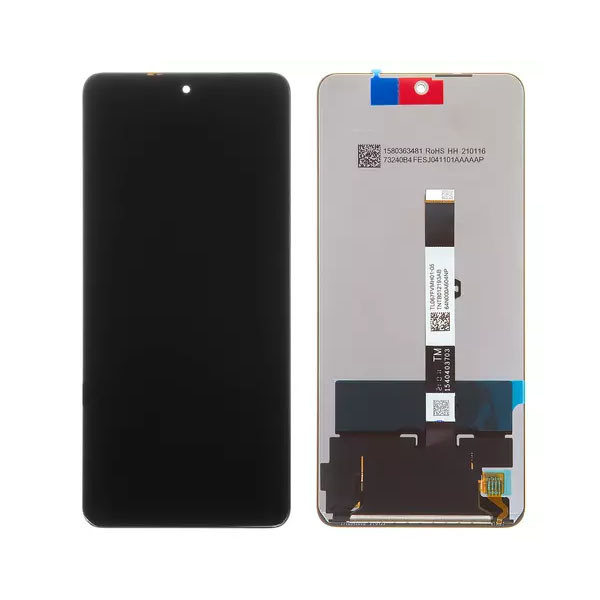 Дисплейний модуль для Xiaomi Mi 10T Lite, Original PRC, Black - 1