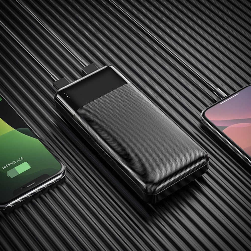 Універсальна мобільна батарея Hoco J72A, 20000 mAh, Black - 2