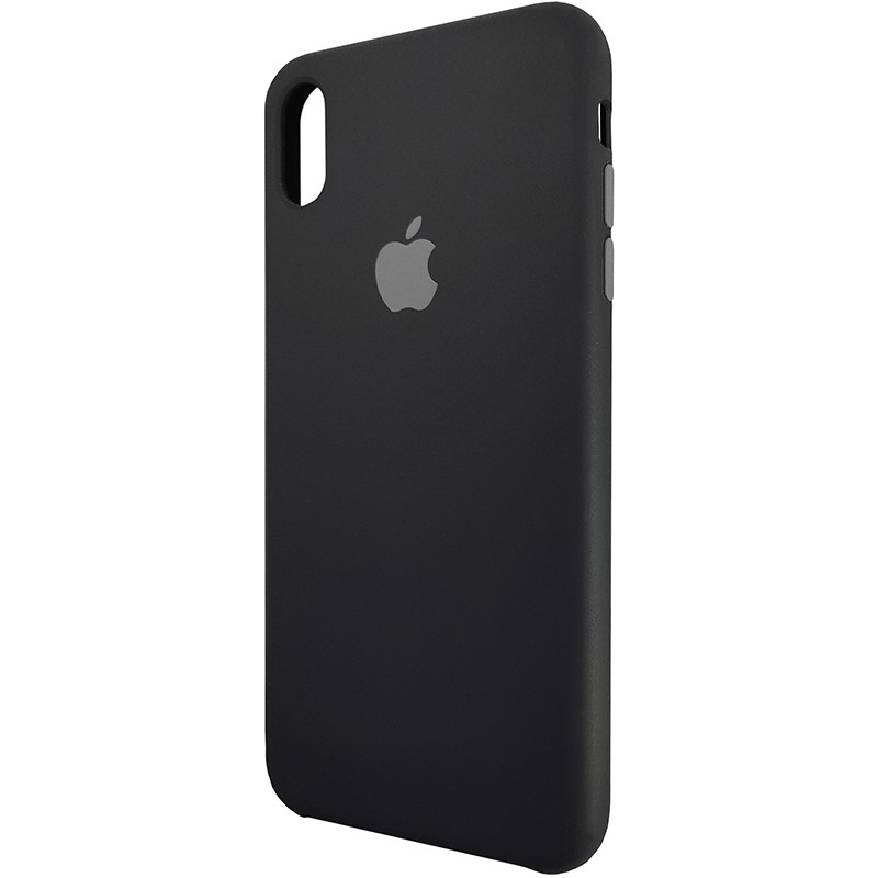 Чохол HQ Silicone Case iPhone XS Max Black - 1