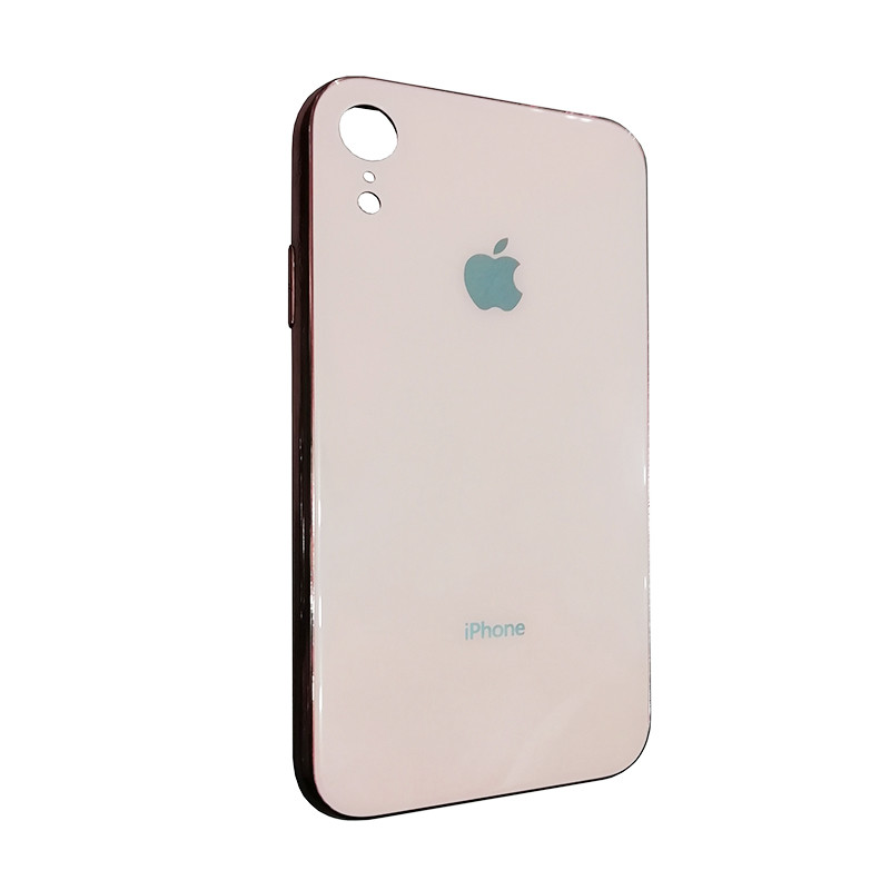Чохол Glass Case для Apple iPhone XR Light Pink - 1