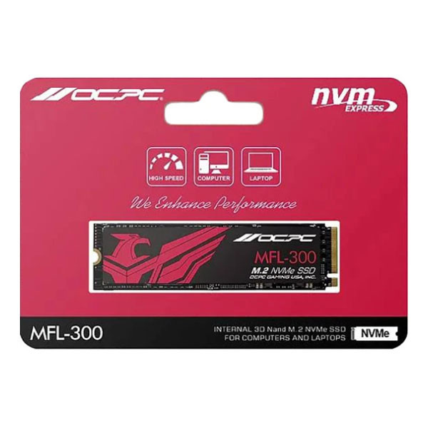 SSD-накопичувач M.2 OCPC MFL-300, 512 GB, NVME PCIE 3.0 - 2