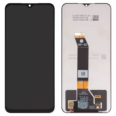 Дисплейний модуль для Xiaomi Poco M4 5G, Poco M5 4G, Redmi 10 5G, High Copy, Black - 1