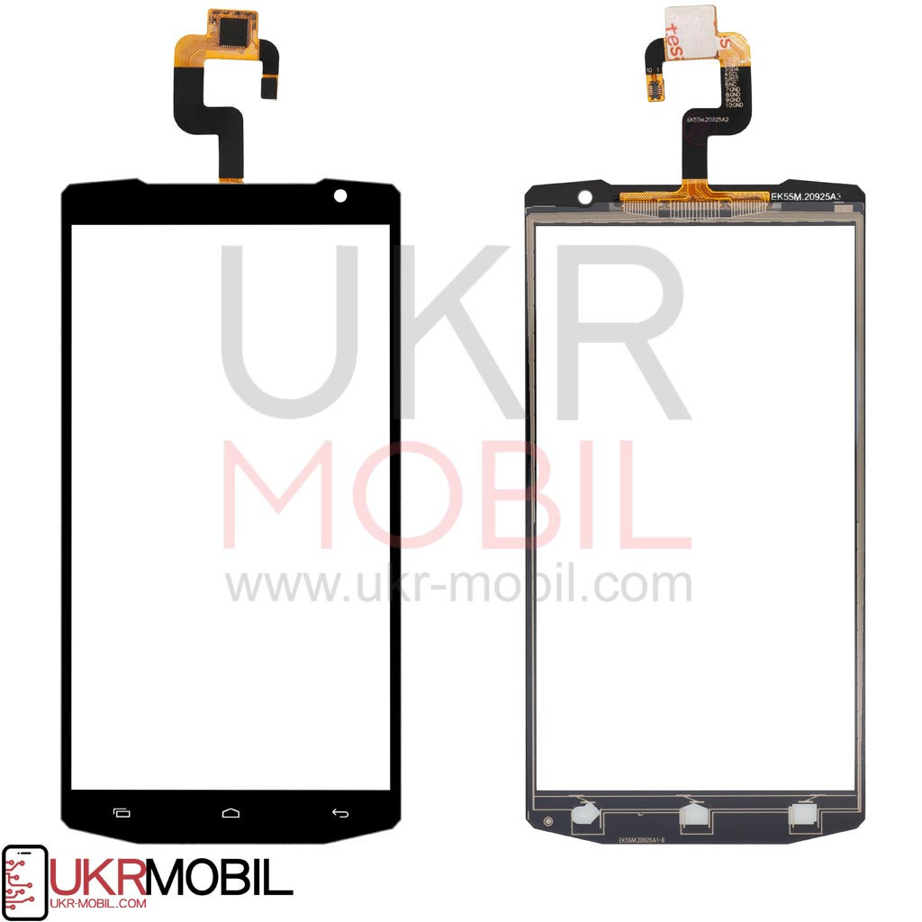 Сенсор (тачскрин) Oukitel K10000, Black - 1