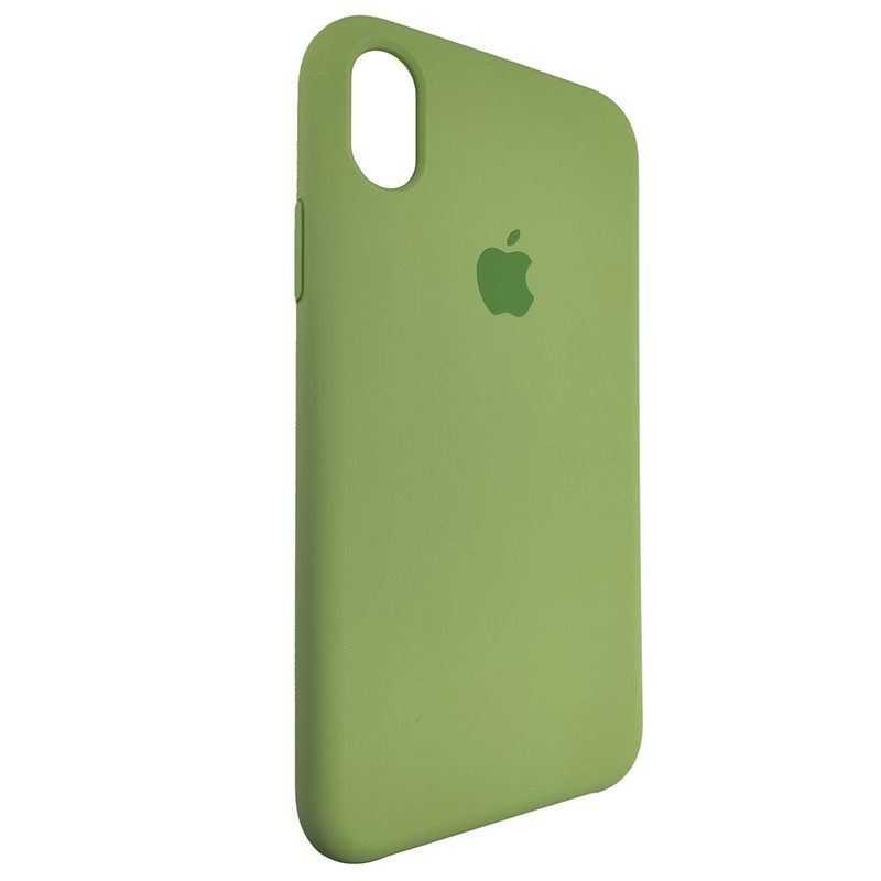 Чохол Copy Silicone Case iPhone XR Mint (1) - 1