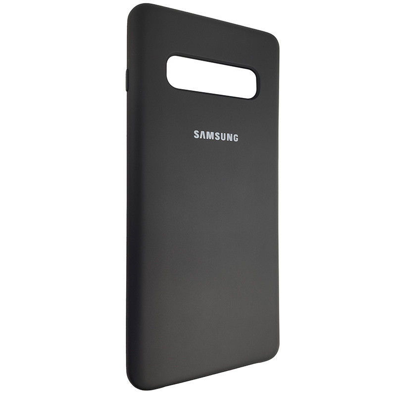Чохол Silicone Case for Samsung S10+  Black (18) - 2