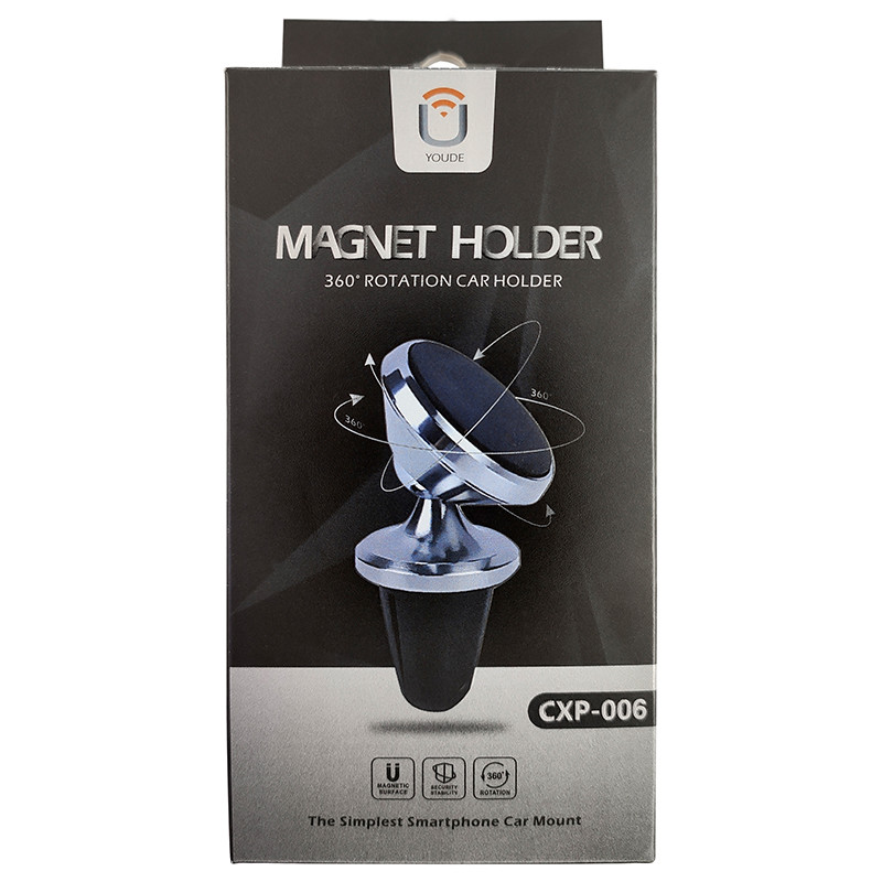Автотримач Magnet Holder CXP-006 Black - 3