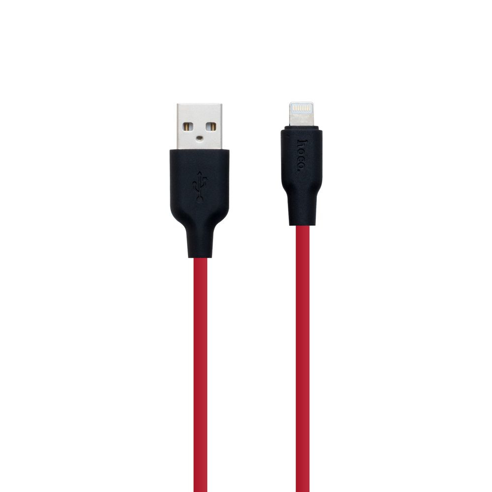 Кабель Hoco X21, Lightning 1m, 2.4A, White - 7