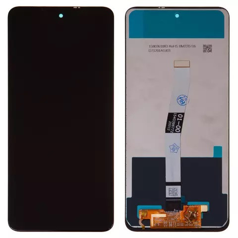Дисплейний модуль для Xiaomi Redmi Note 9 Pro, Сopy, TFT, Black - 1