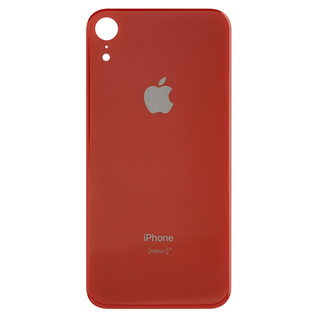 Задня кришка Apple iPhone XR (великий виріз під камеру) Red - 4