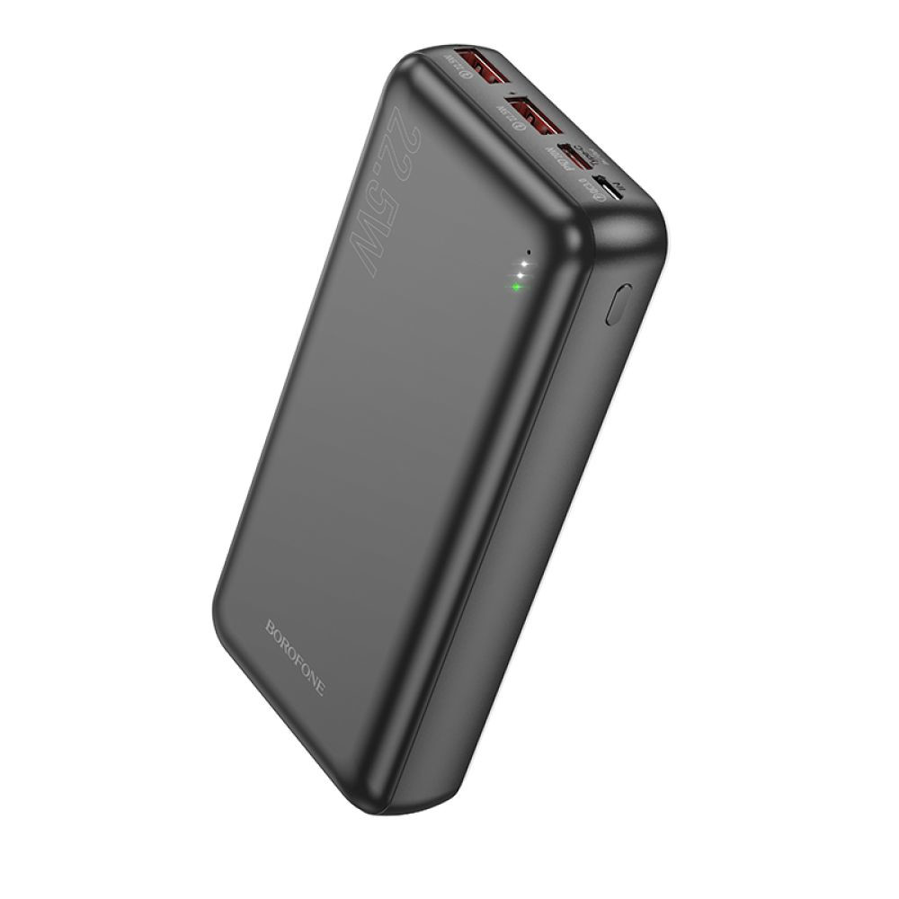Універсальна мобільна батарея Borofone BJ38A Power, 22.5W, PD20W, 20000 mAh, Black - 9