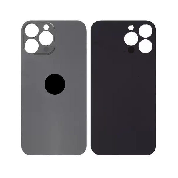 Задня кришка для iPhone 13 Pro Max, Original PRC, Big Hole, Graphite - 1