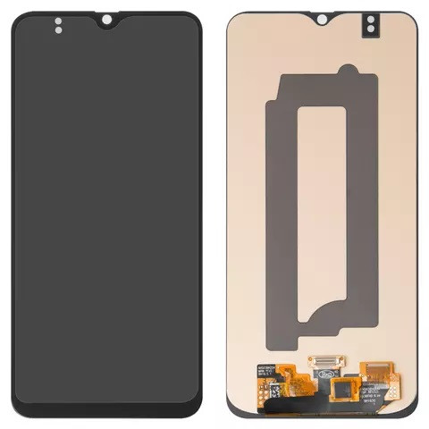 Дисплейний модуль для Samsung M215 Galaxy M21, High Copy, OLED, Black - 1