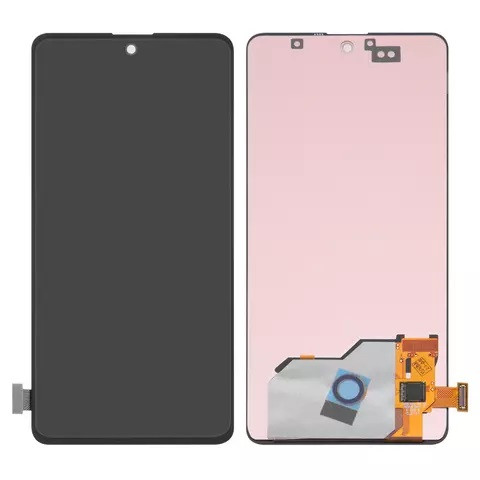 Дисплейний модуль для Samsung A515 Galaxy A51, High Copy, OLED, Black - 1