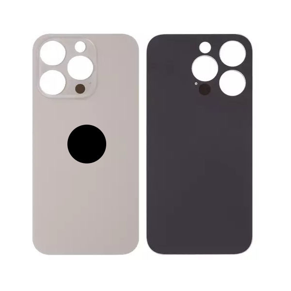 Задня кришка для iPhone 14 Pro, Original PRC, Big Hole, Gold - 1