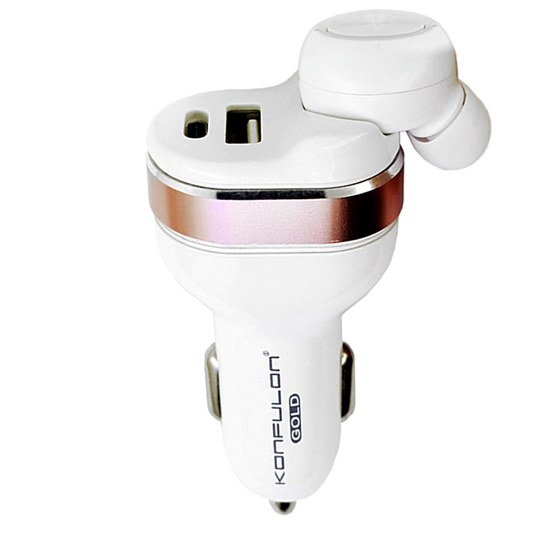 Безпровідна моно гарнітура Konfulon BT-05 (Car Charger Adapter) - 1
