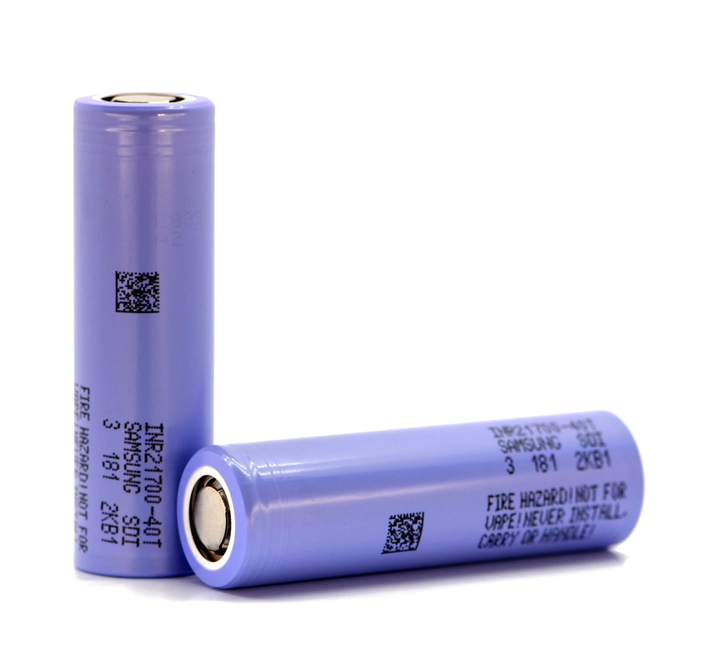 Акумулятор високострумовий Samsung INR21700-40T, 4000 mAh, струм розряду - 40A - 1
