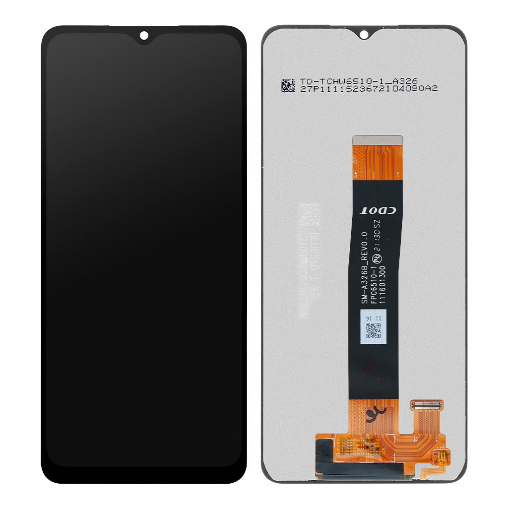 Дисплейний модуль Samsung A326 Galaxy A32 5G, GH82-25453A, Service Pack Original, Black - 3