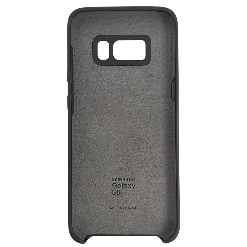 Чохол Silicone Case for Samsung S8 Black (18) - 3